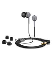 Sennheiser CX180 II Wired Earphone with Bass and Stereo Sound (Black)