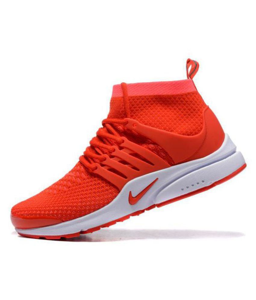 nike air presto red running shoes