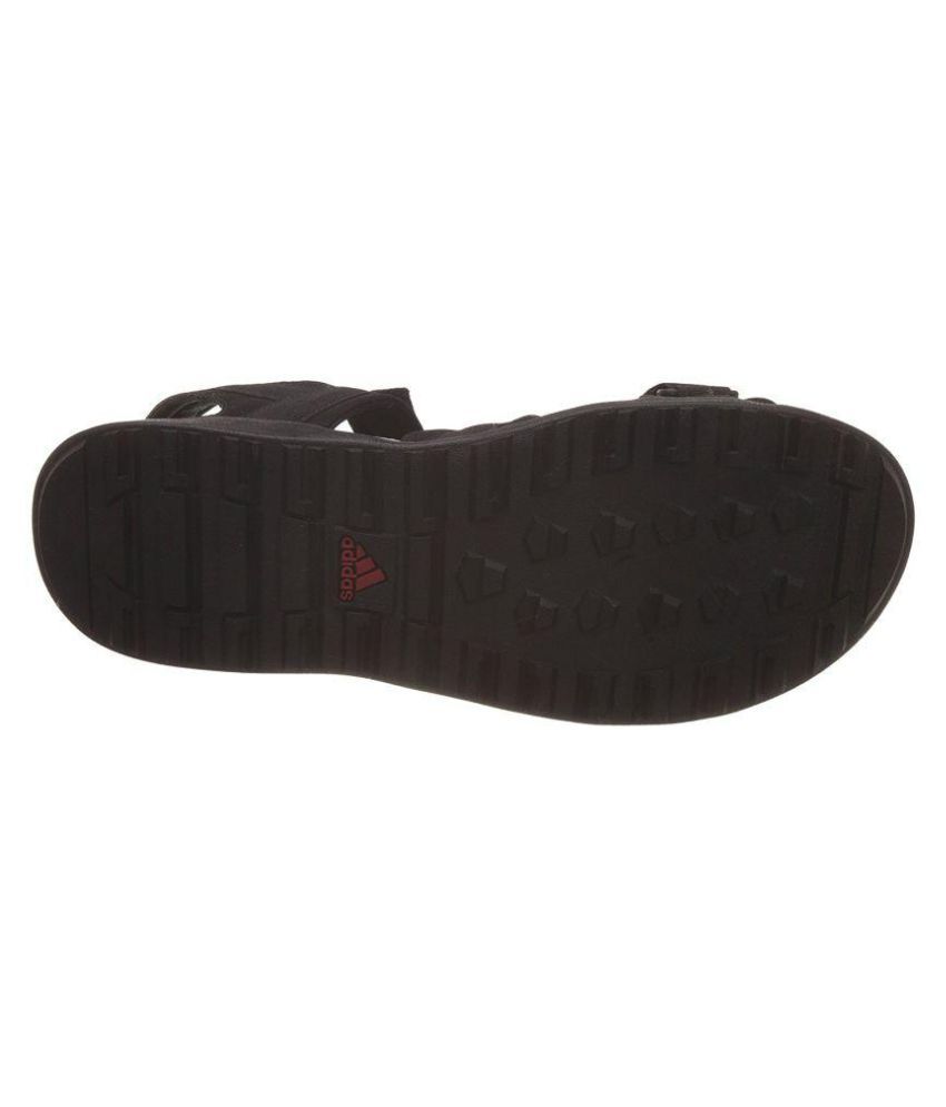 adidas gladi black floaters