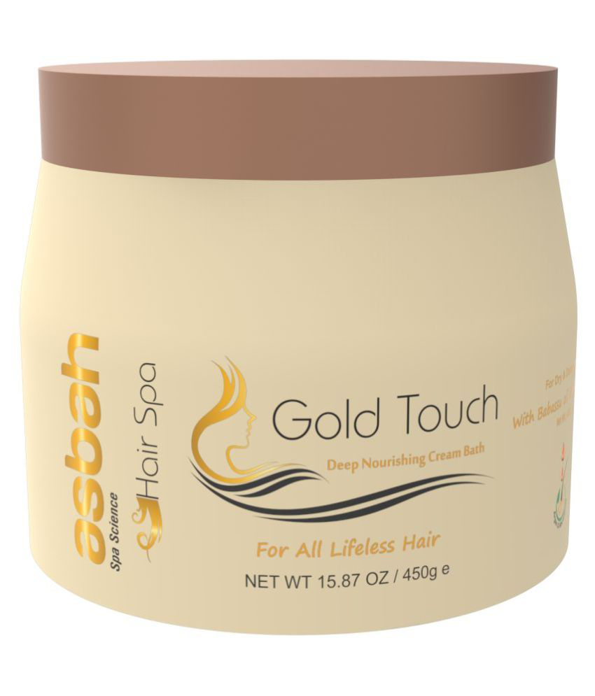 Asbah Gold Touch Hair Spa Cream: Buy Asbah Gold Touch Hair Spa Cream at  Best Prices in India - Snapdeal