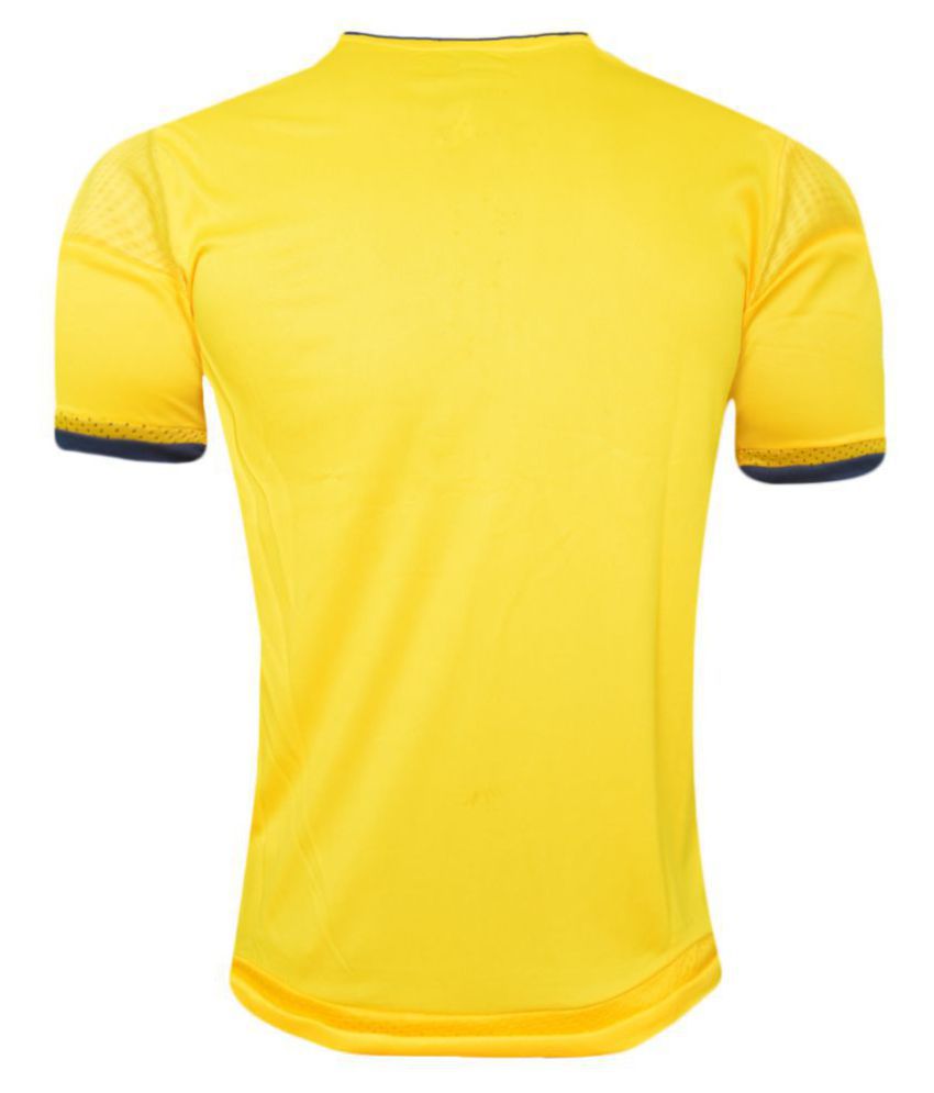 PSG Yellow Polyester Jersey  Buy PSG Yellow Polyester Jersey Online at