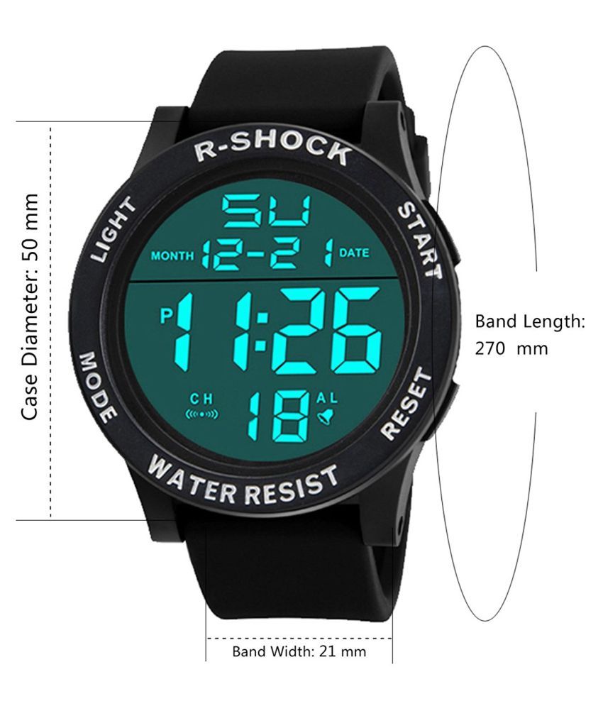 spyn analog digital watch