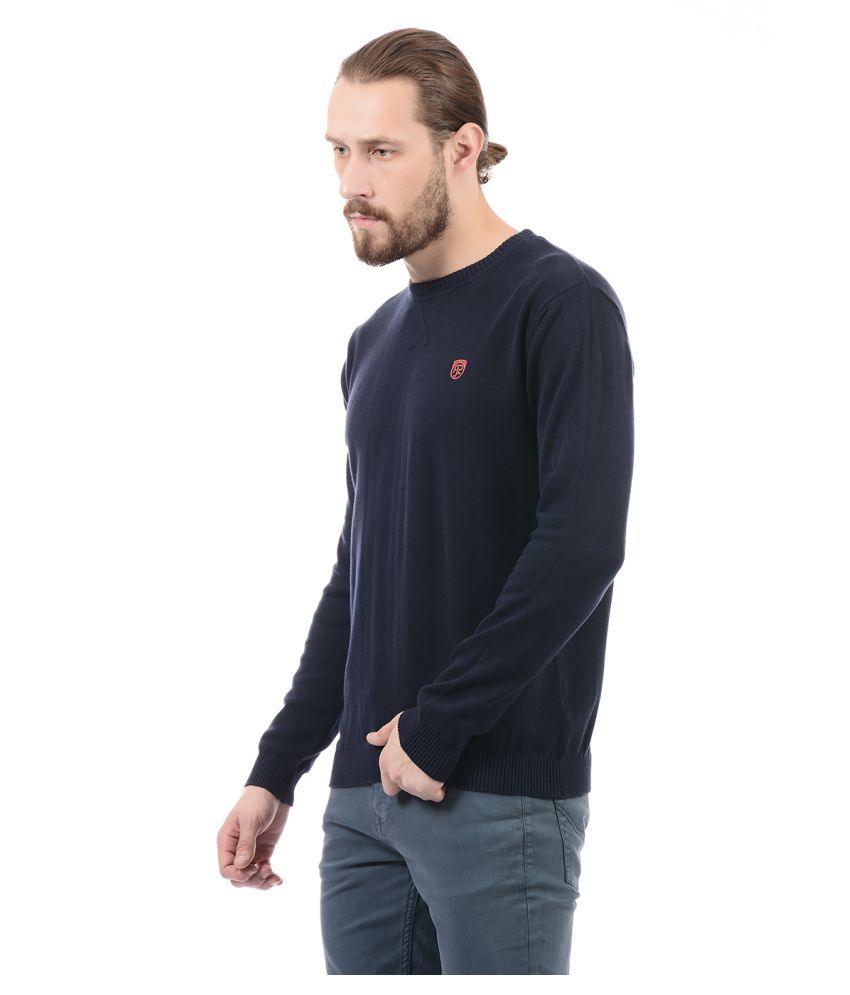 Pepe Jeans Navy Round Neck Sweater - Buy Pepe Jeans Navy Round Neck ...