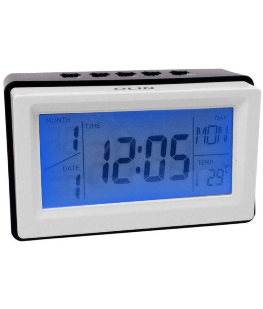 Jm Digital Voice Control Sound Sensor Alarm Clock Alarm Clock - Pack of