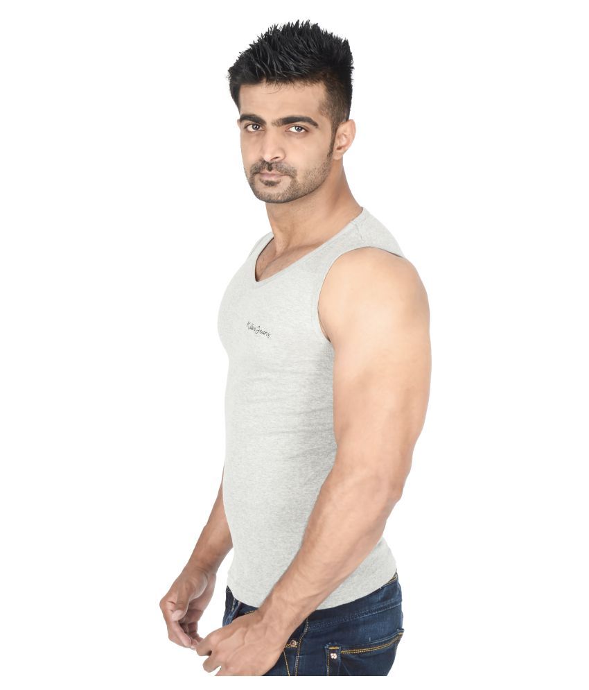 KILLER Multi Sleeveless Vests Pack of 3 Buy KILLER Multi Sleeveless