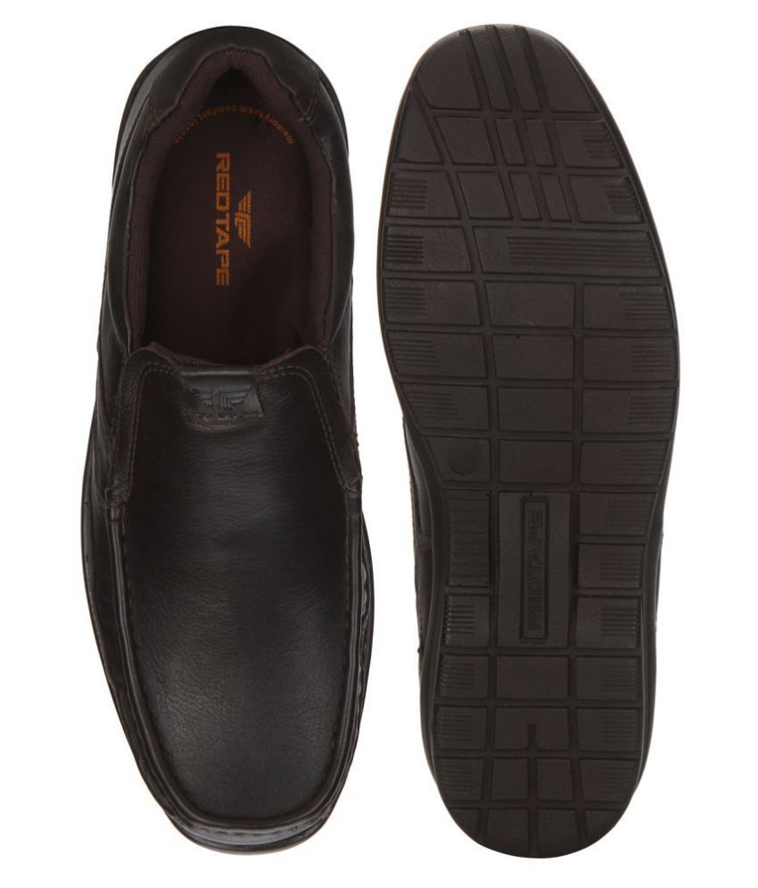 Red Tape Genuine Leather Brown Formal Shoes Price in India Red Tape Genuine Leather Brown Formal Shoes Price in India