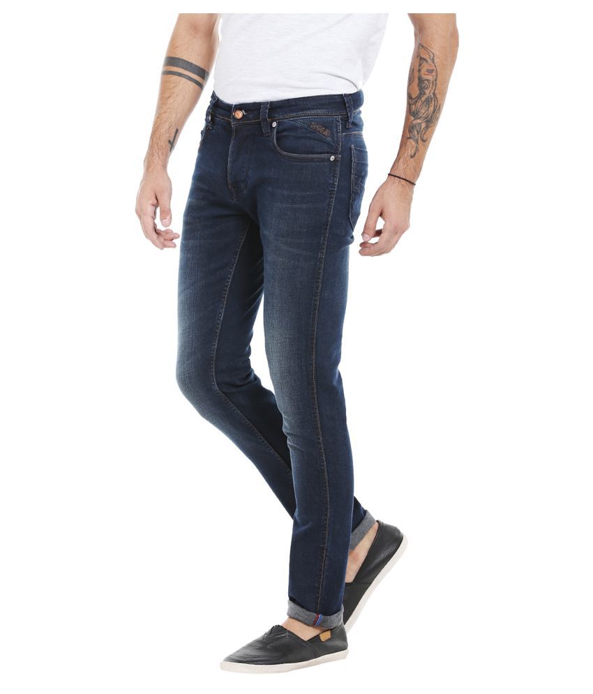 INTEGRITI Blue Slim Jeans - Buy INTEGRITI Blue Slim Jeans Online at ...