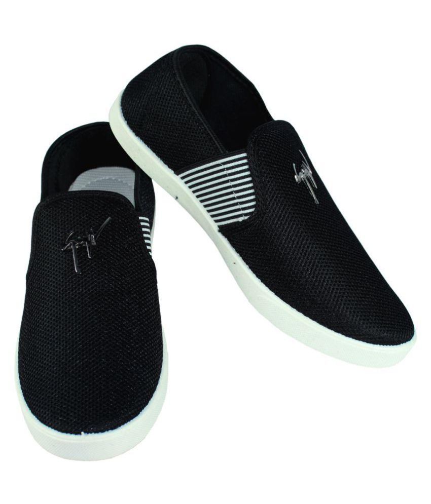 SELVA FRONT Boyes & Men Shoe Lifestyle Black Casual Shoes - Buy SELVA ...