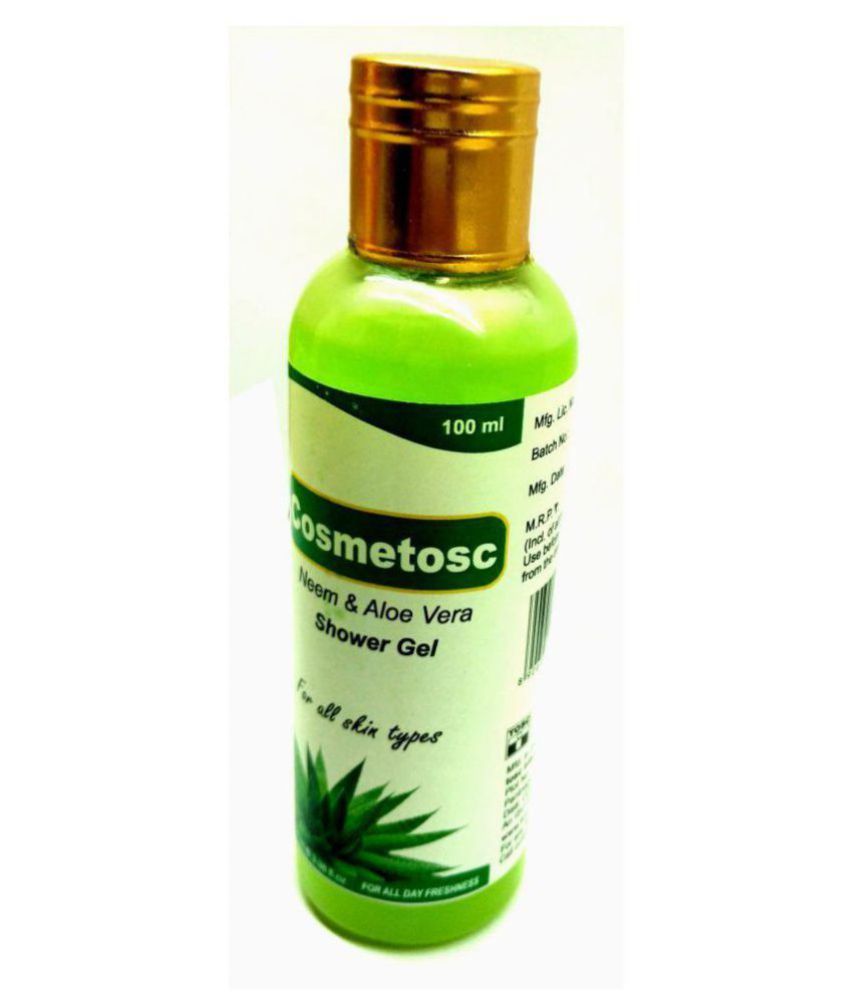COSMETOSC Neem Aloe Vera Shower Gel 100 ml Buy COSMETOSC Neem Aloe