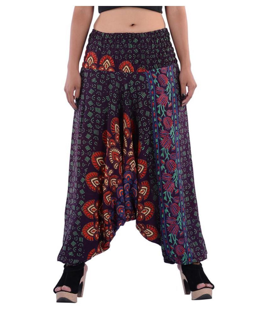 Indi Bargain Rayon Single Harem Pants