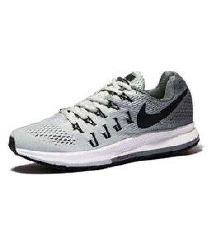nike air zoom 33 pegasus gray running shoes