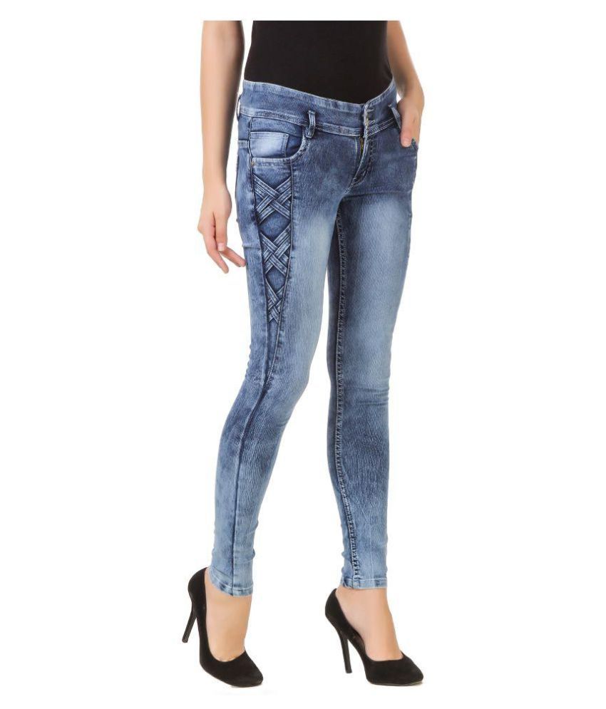 ZXN Cotton Lycra Jeans Blue Buy ZXN Cotton Lycra Jeans Blue