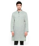 Vivid India Light Grey Cotton Kurta