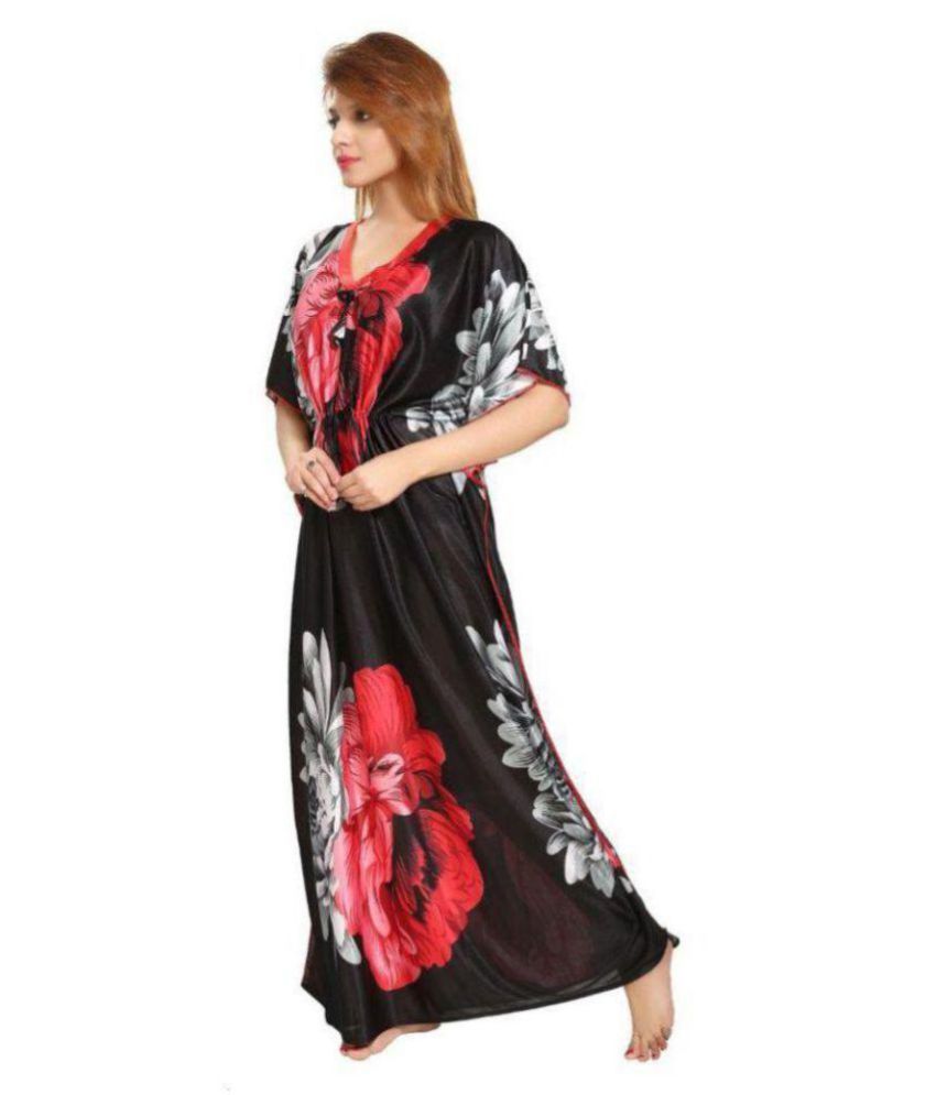 satin nighty gown