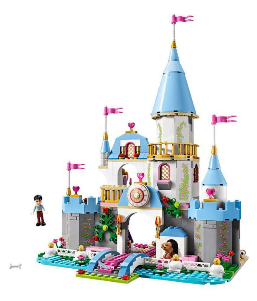 Happy Princess Castle Building Blocks Construction Toy of 669 Pieces ...