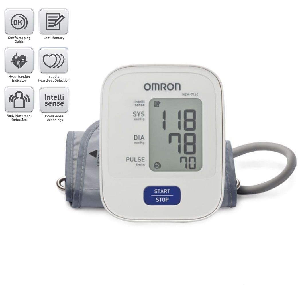 Omron Blood Pressure Monitor Symbols