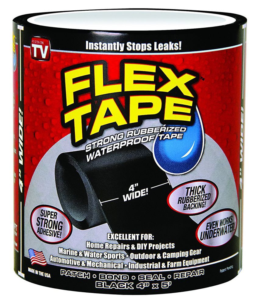     			Medineeds Waterproof Flex Tape Original Flex Seal Flex Tape (Size - 4" X 5')