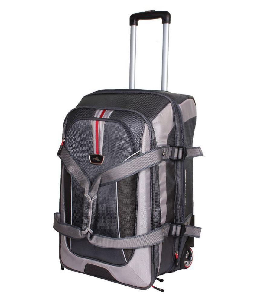 high seirra Grey M( Between 61cm-69cm) Check-in Soft AT6 CARRY-ON