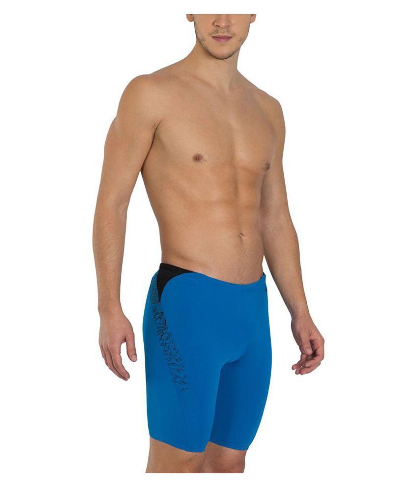 Speedo Blue Polyester Jammer - Buy Speedo Blue Polyester Jammer Online ...