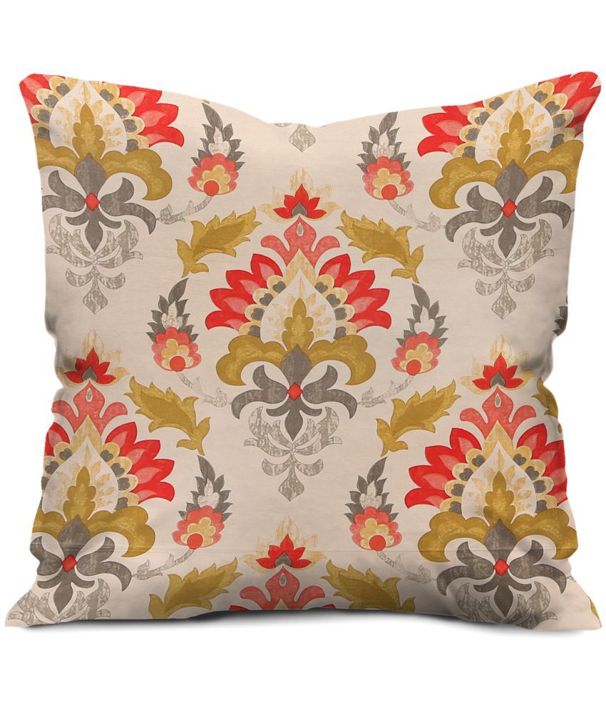 Factorywala Single Cotton Cushion Covers with Fillers 30X30 cm (12X12