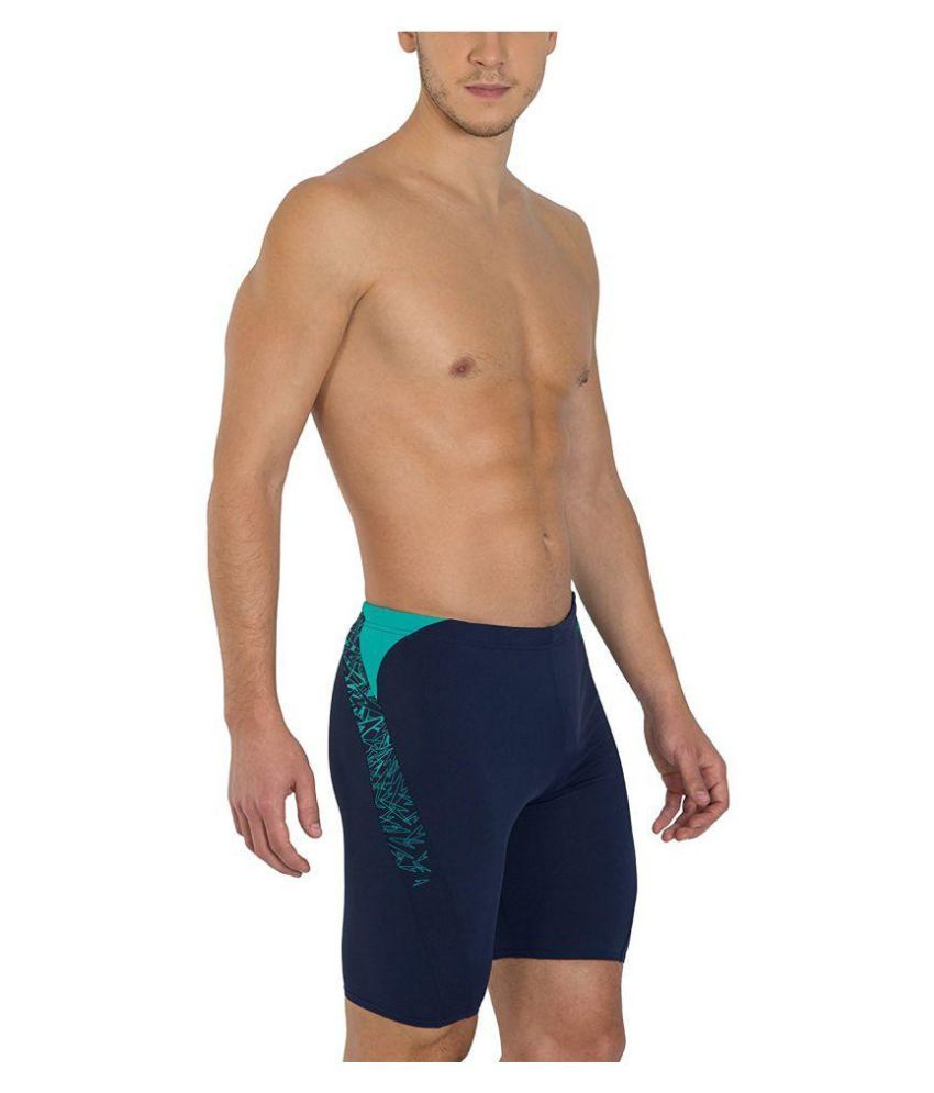 Speedo Navy Polyester Jammer Buy Speedo Navy Polyester Jammer Online