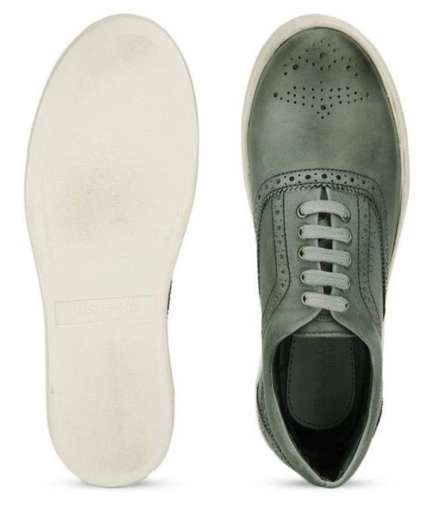 US Polo Club USPA_GREY_SNEAKERS Sneakers Gray Casual Shoes - Buy US ...
