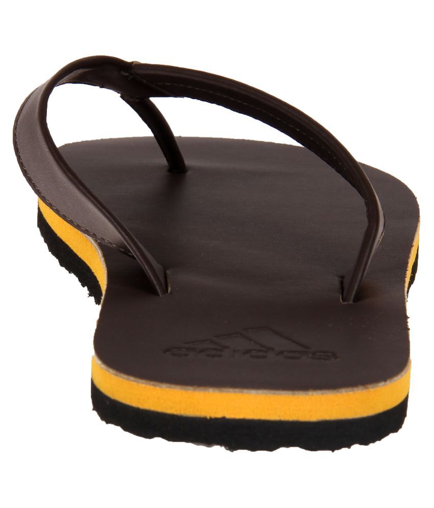 adidas brizo 3.0 blue leather flip flops