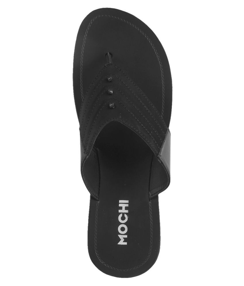 mochi black sandals