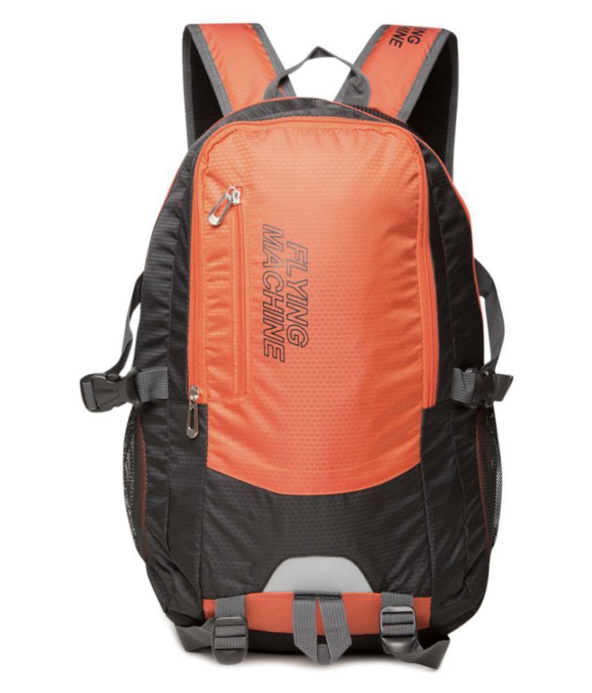 Flying Machine Orange Backpack Buy Flying Machine Orange Backpack