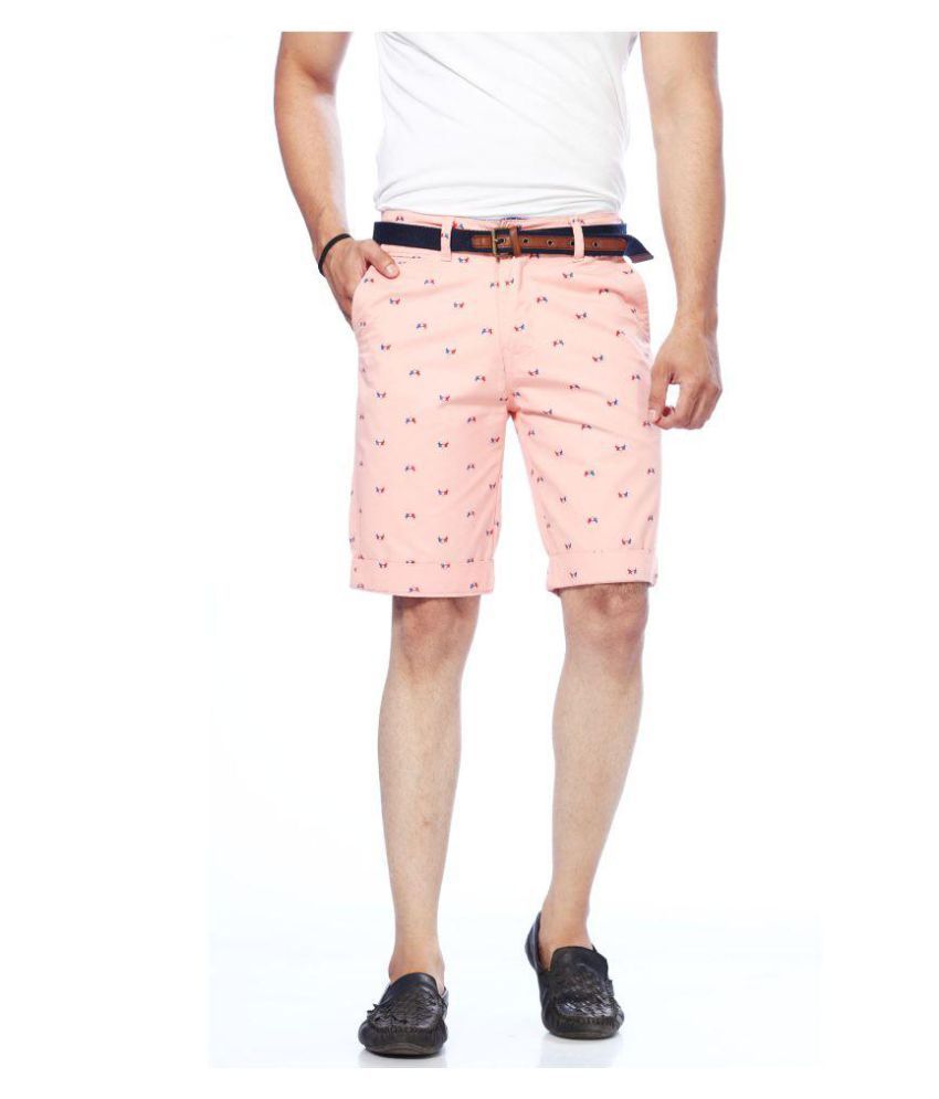 Unison Peach Shorts - Buy Unison Peach Shorts Online at Low Price in