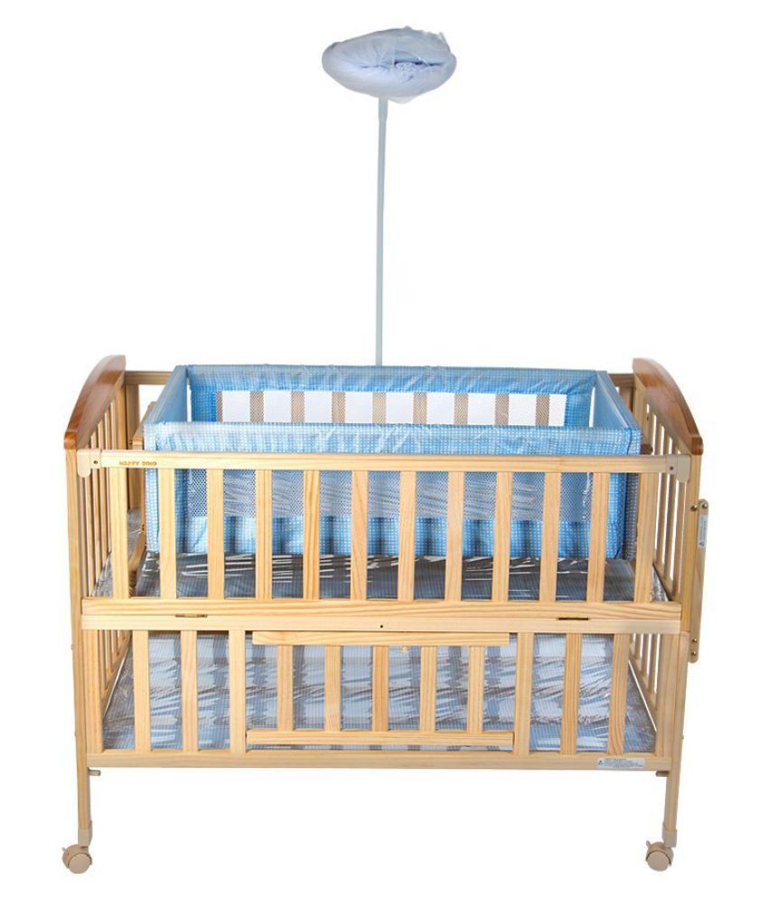 baby cot with cradle