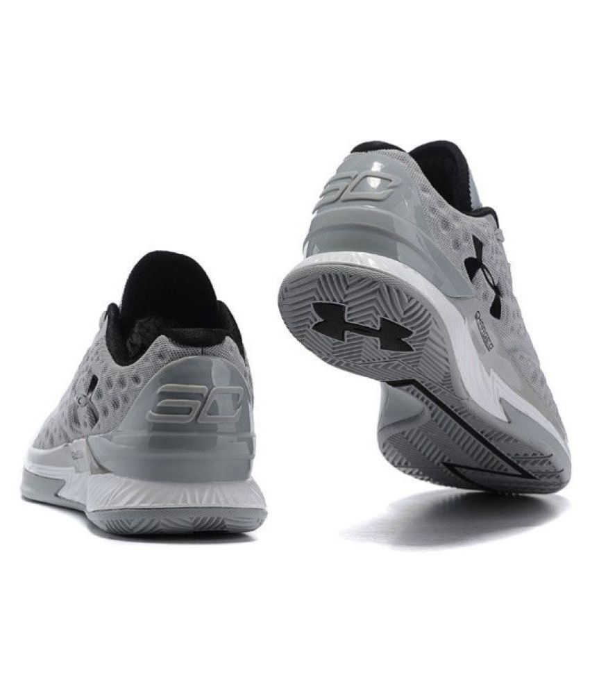 Stephen Curry 1 Low Gray Running Shoes 