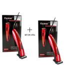 Kemei KM-201B Set of 2PCs Beard Trimmer ( MultiColor )