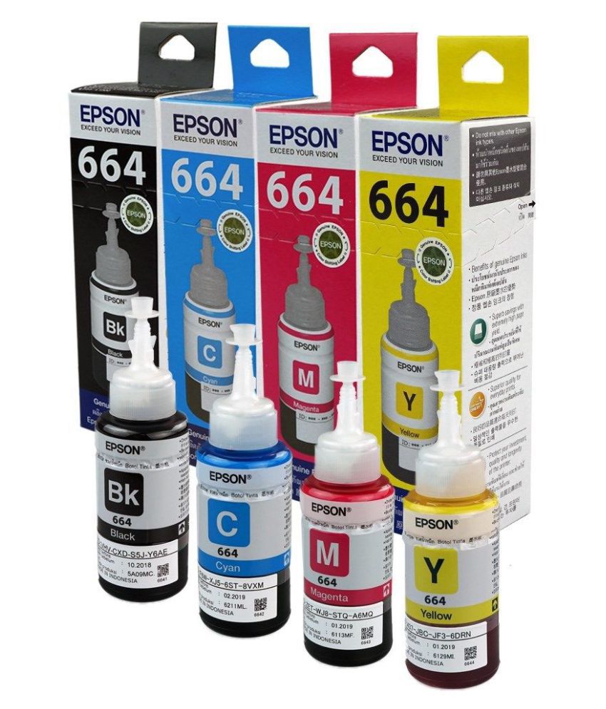     			Epson Epson T664 Multicolor Ink Single