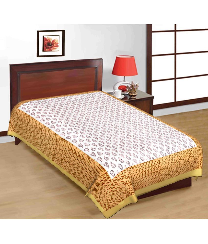 UniqChoice Cotton Single Bedsheet Buy UniqChoice Cotton Single