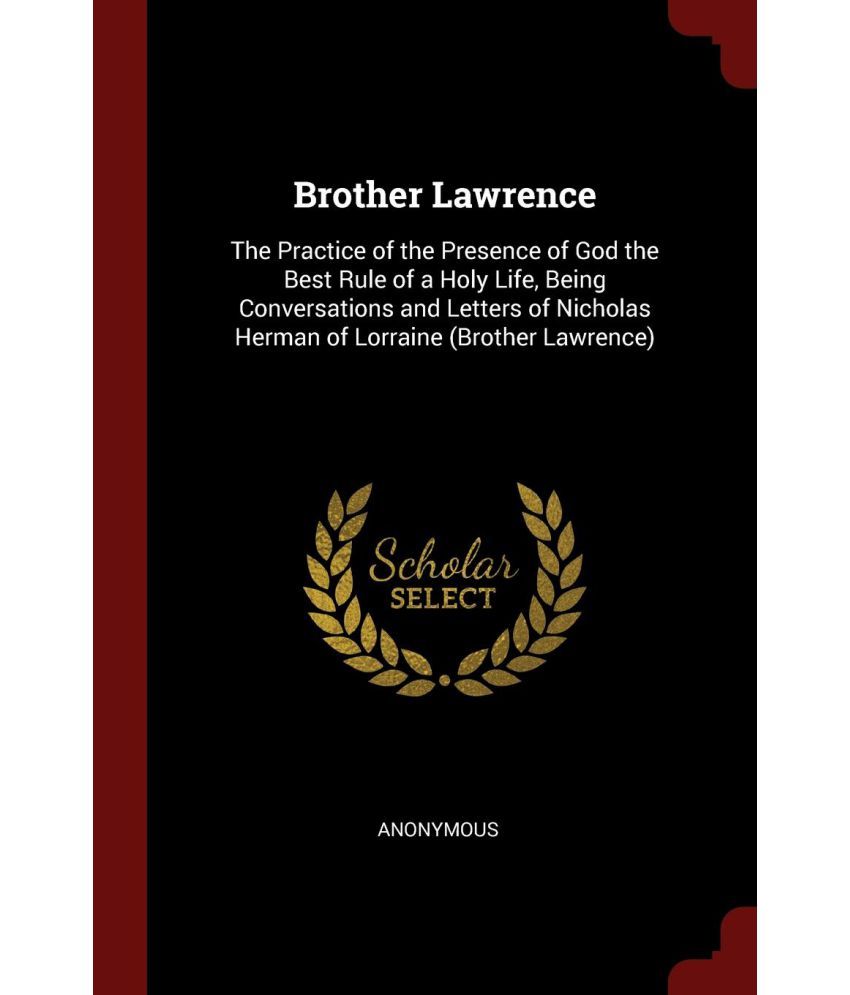 Brother Lawrence Buy Brother Lawrence Online at Low Price in India on