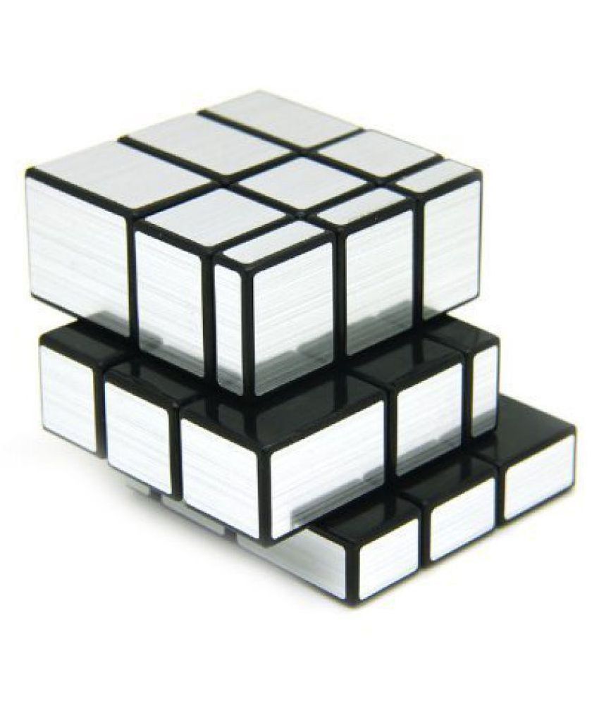 Darling Toys 3x3 Silver Mirror Cube Puzzle Fast And Smooth Durable Cube
