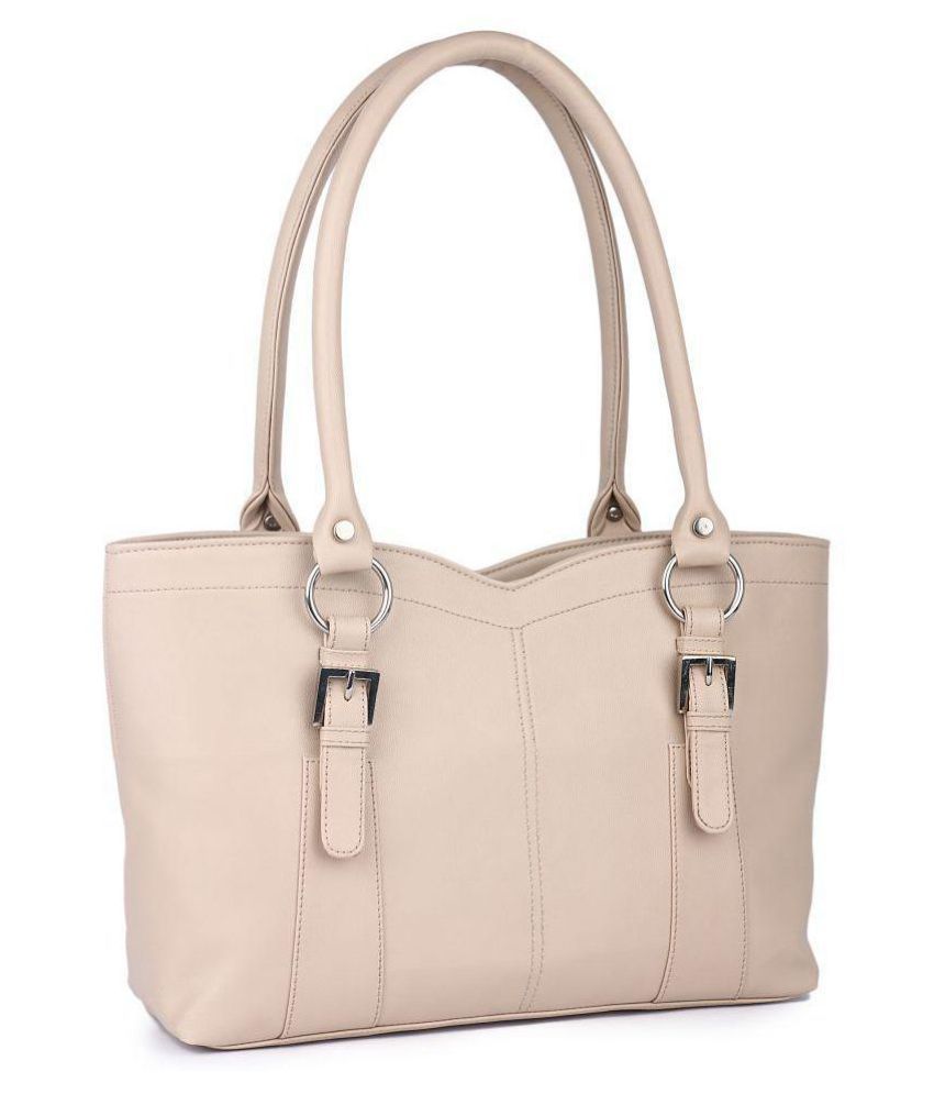 Women marks White Faux Leather Combo Buy Women marks White Faux