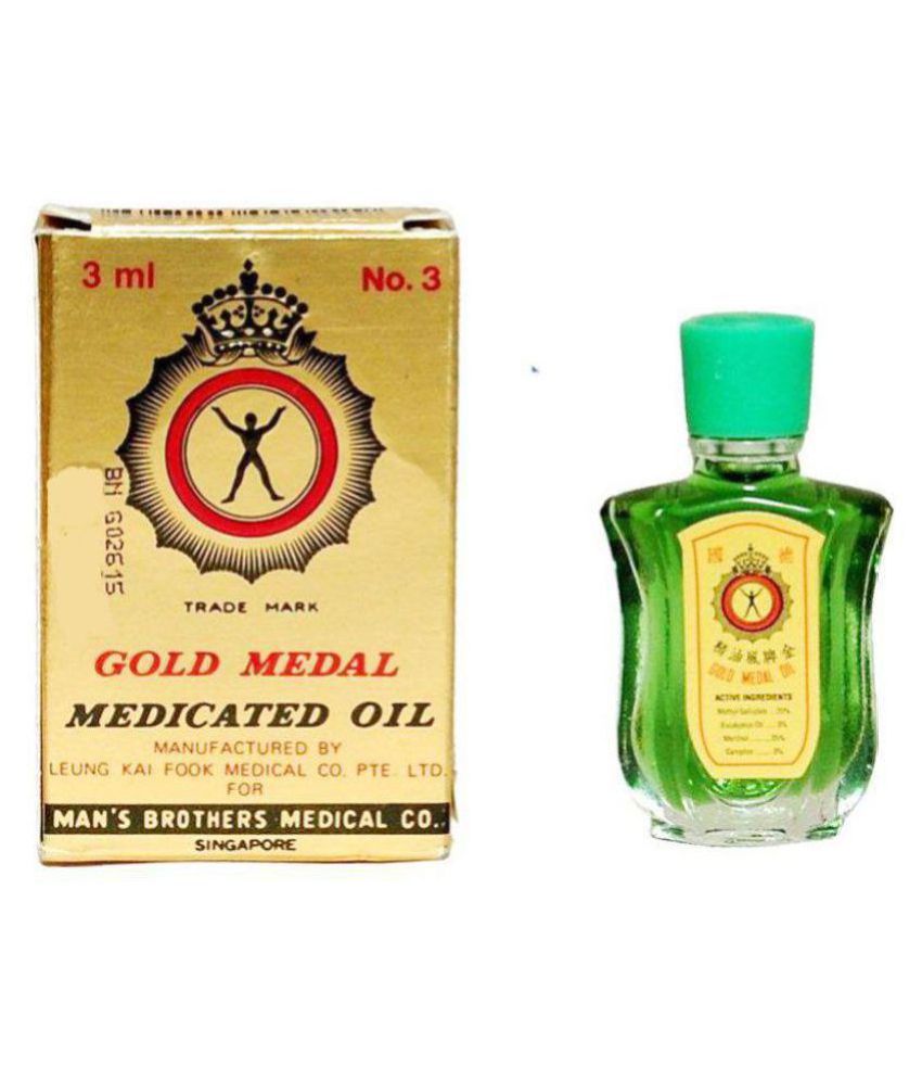     			GOLD Medal Pain Relief  Oil - 3ml Pack Of 6