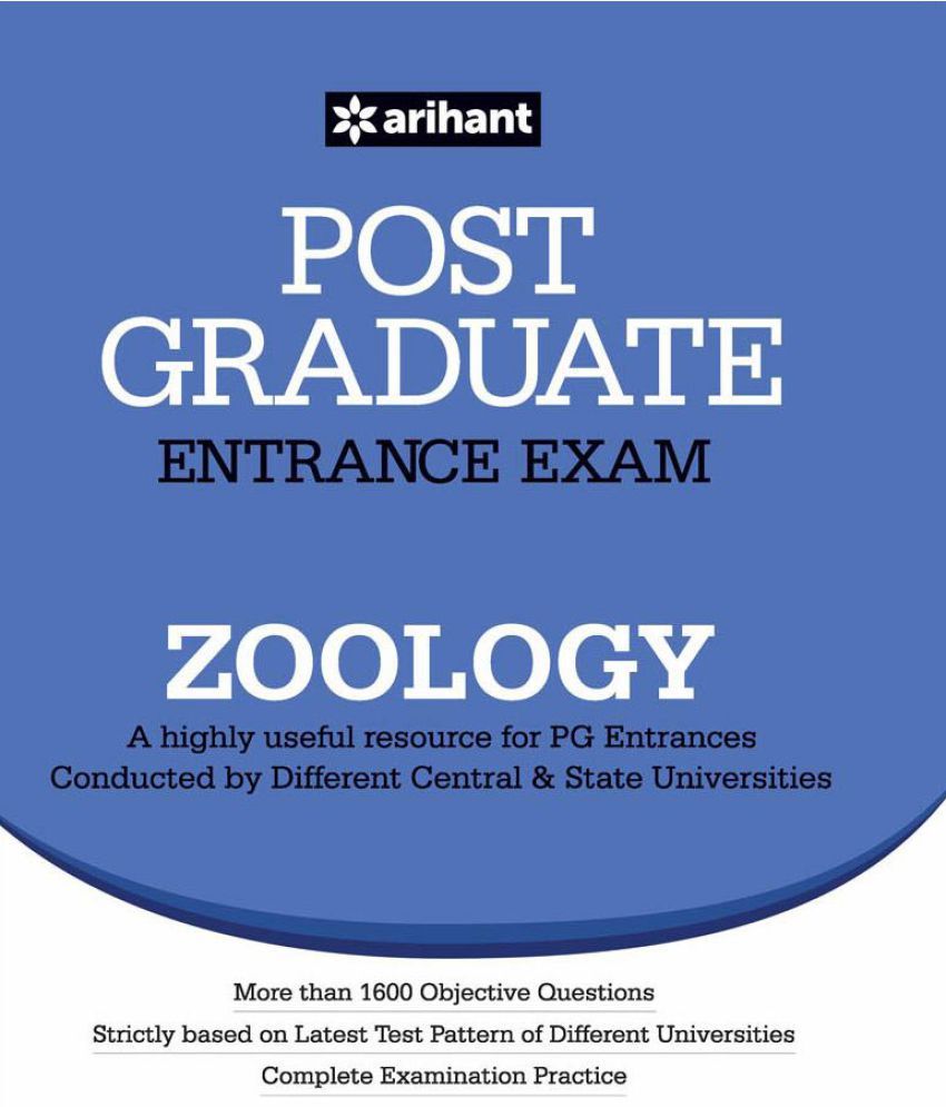 Post Graduate Entrance Exam Zoology Buy Post Graduate Entrance Exam