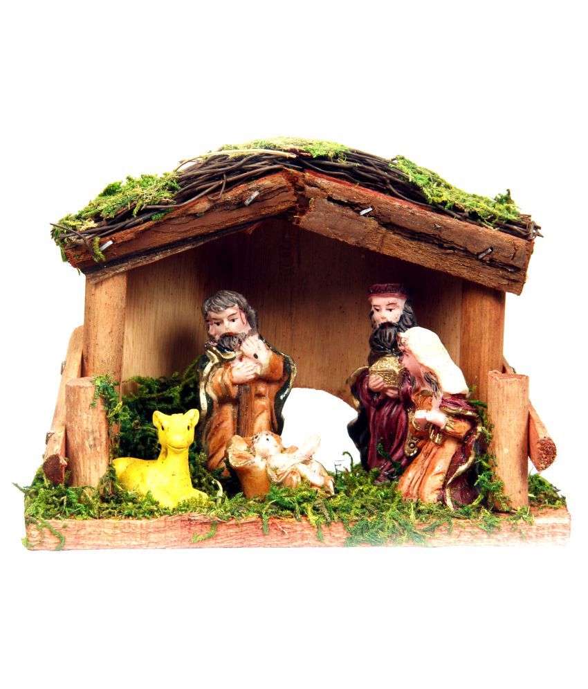 CHRISTMAS HOME DECOR CRIB 5 PC - Buy CHRISTMAS HOME DECOR CRIB 5 PC