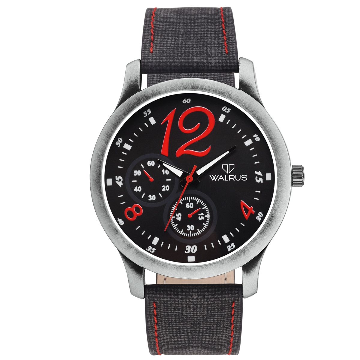     			Walrus Sandrew Black Color Analog Men Watch-WWM-SDW-023434R