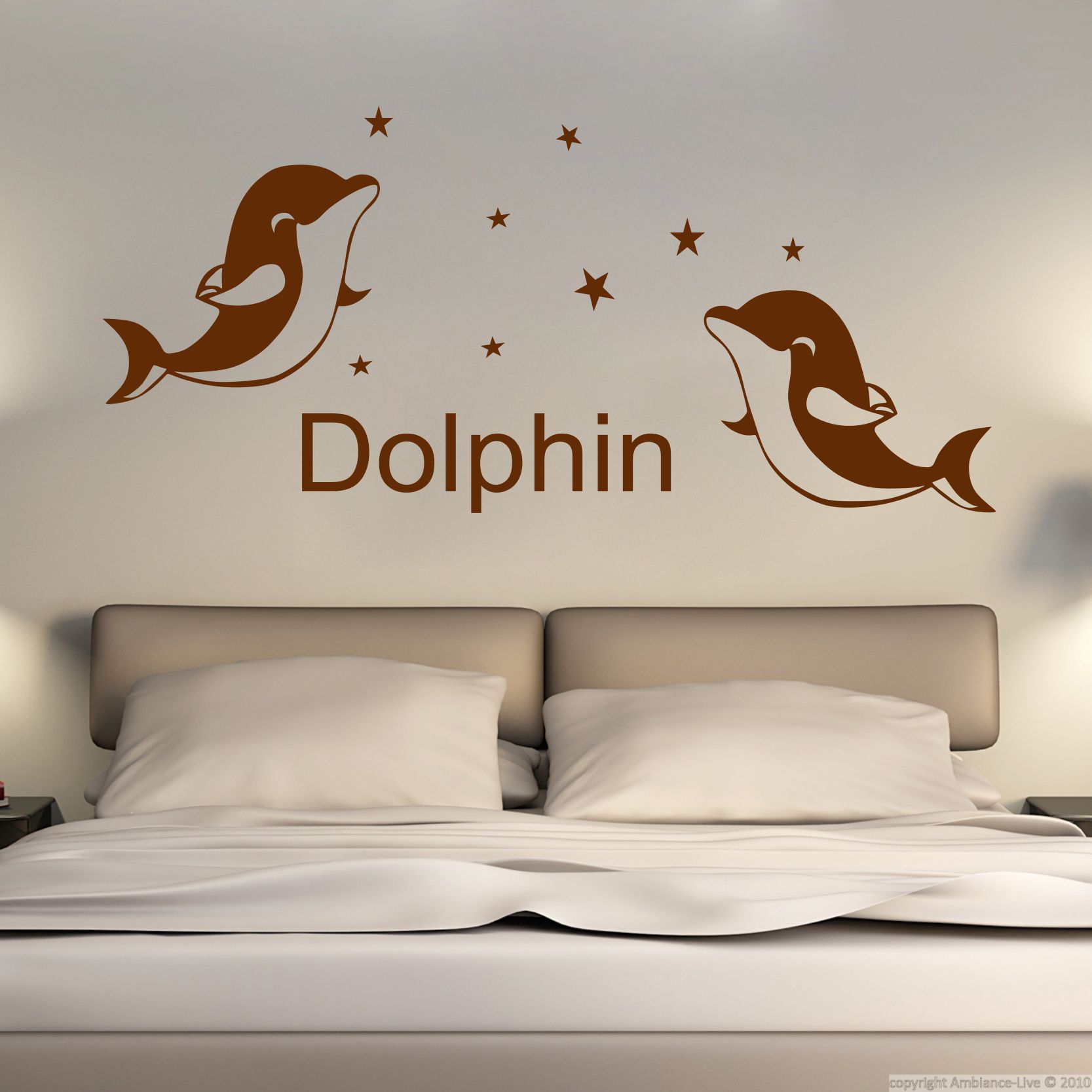     			Sticker Studio Dolphin Animals Theme PVC Sticker