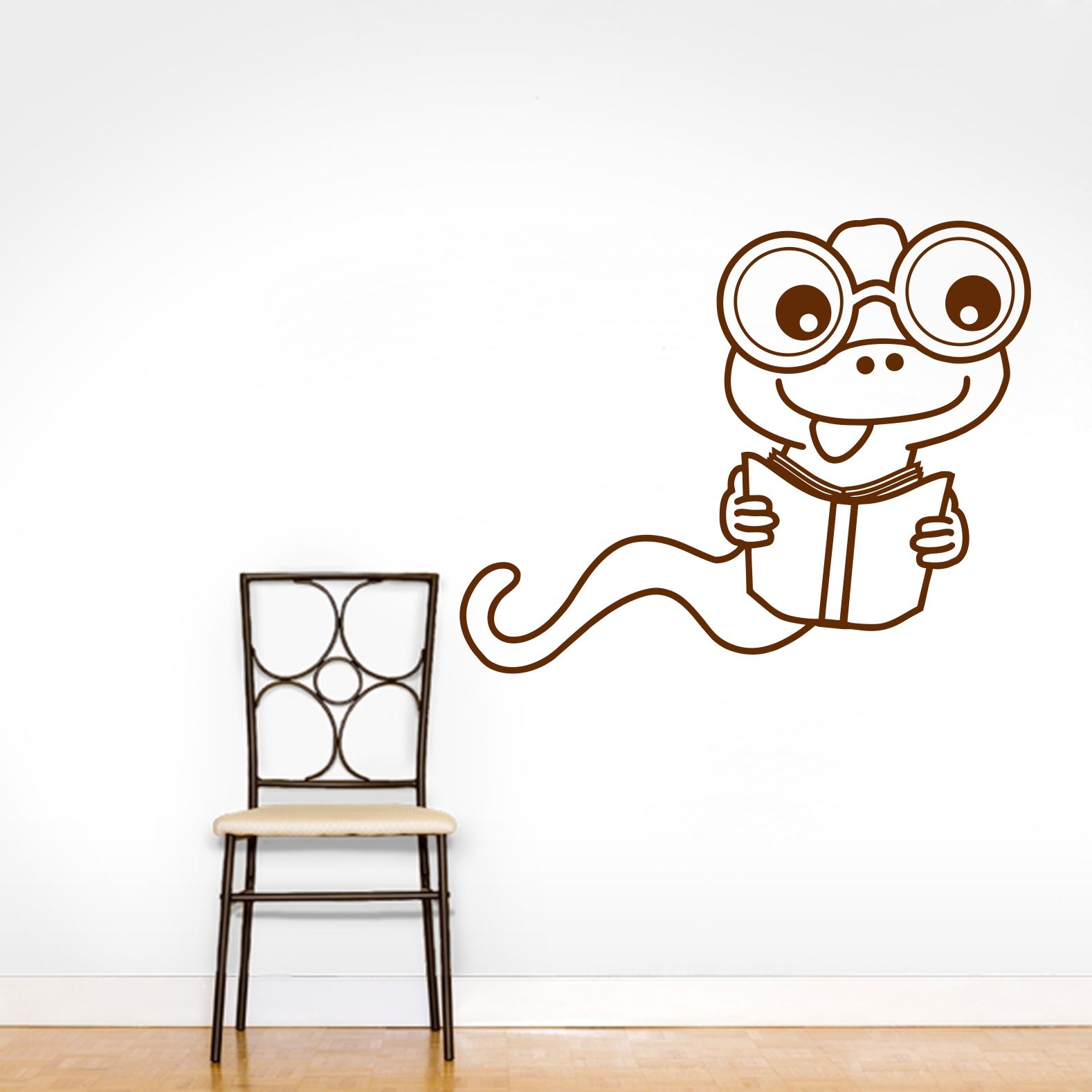     			Sticker Studio Cartoon snake Super Hero Theme PVC Sticker