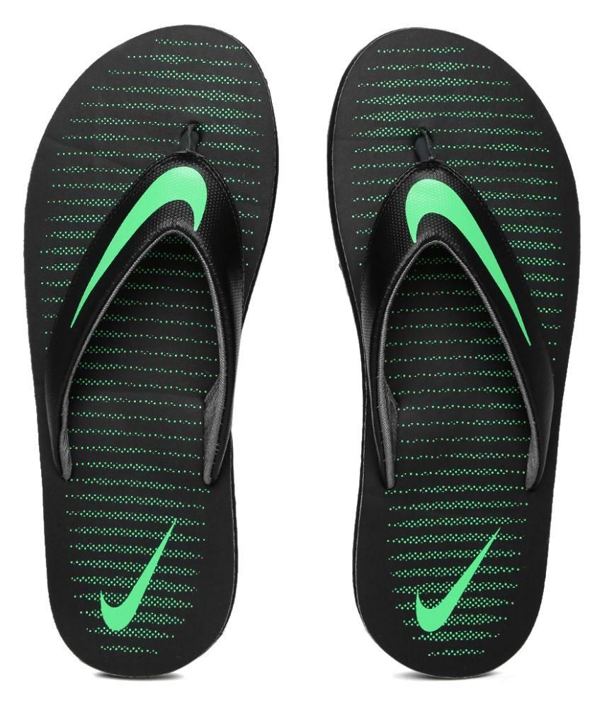 nike 1 black thong flip flop