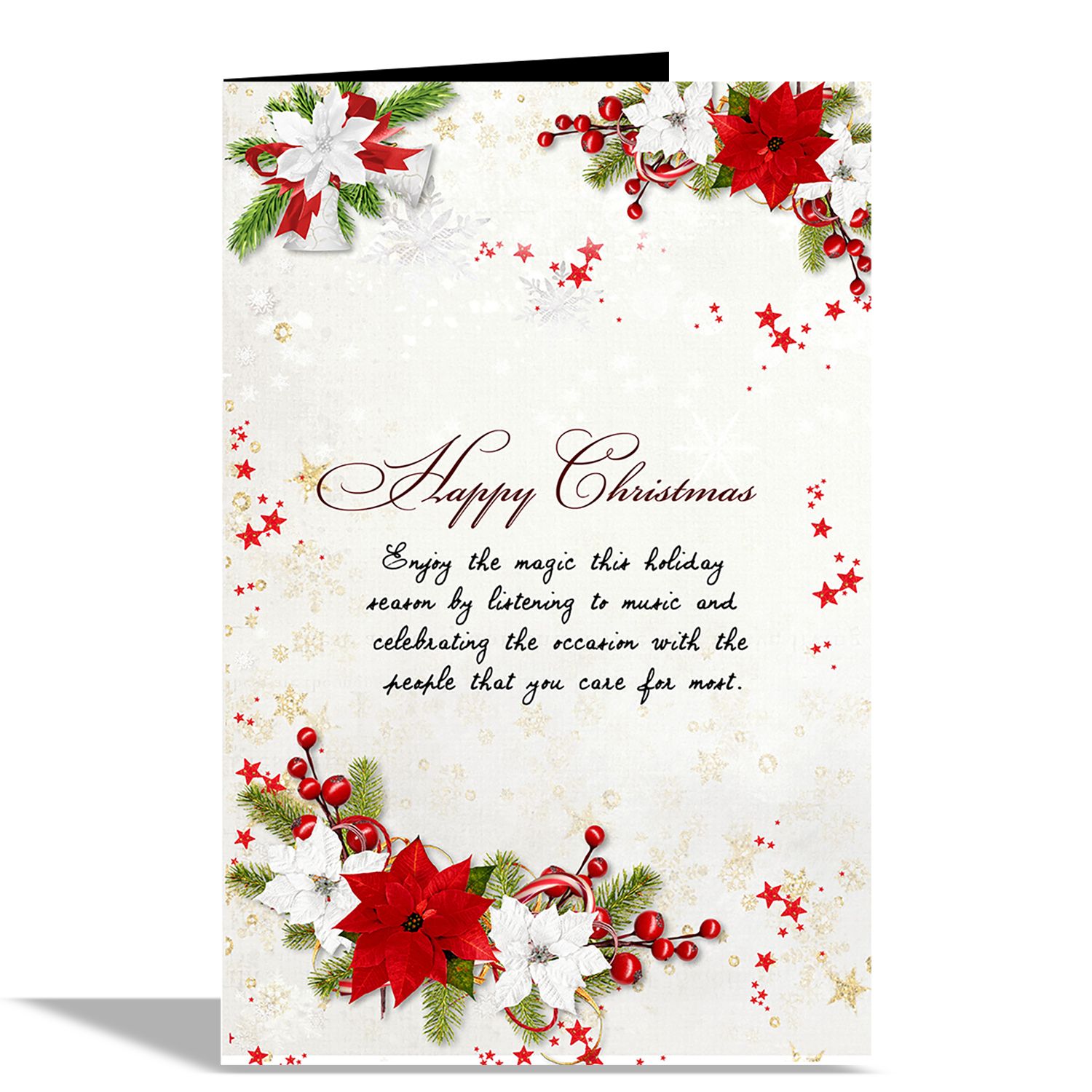 Happy Christmas Greeting Card Buy Online At Best Price In India Snapdeal 5444