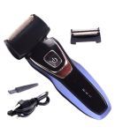 SJ Kemei Rechargeable Double Bladed Hair Shaver with Trimmer Clipper for Men Foil Shaver ( Multi-Color )