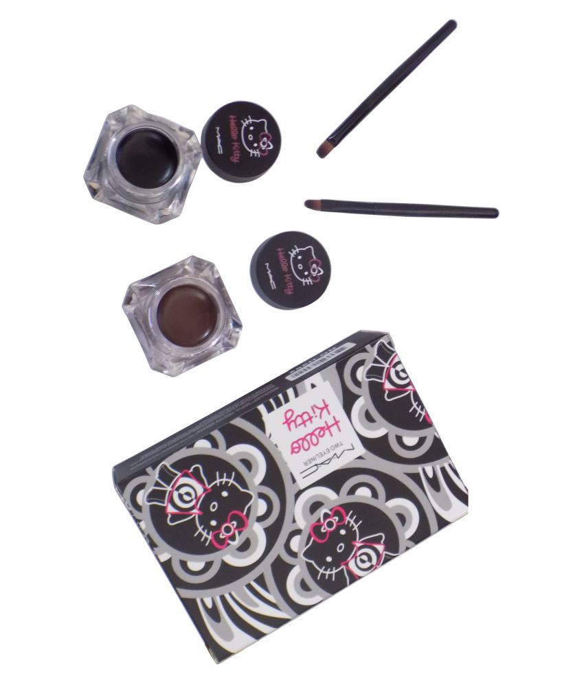 Mac Hello Kitty Eyeliner,Mineralize Moisture Foundation With Eyelashes