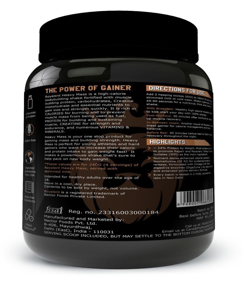 rc lean mass gainer
