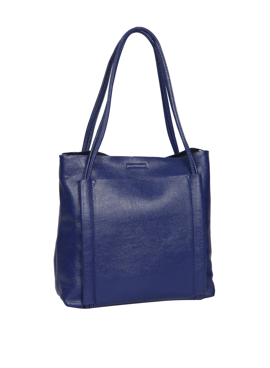 Bagkok Blue P.U. Tote Bag - Buy Bagkok Blue P.U. Tote Bag Online at ...